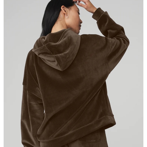 Alo Yoga Velour Baller Hoodie -Sold out online - Picture 3 of 10
